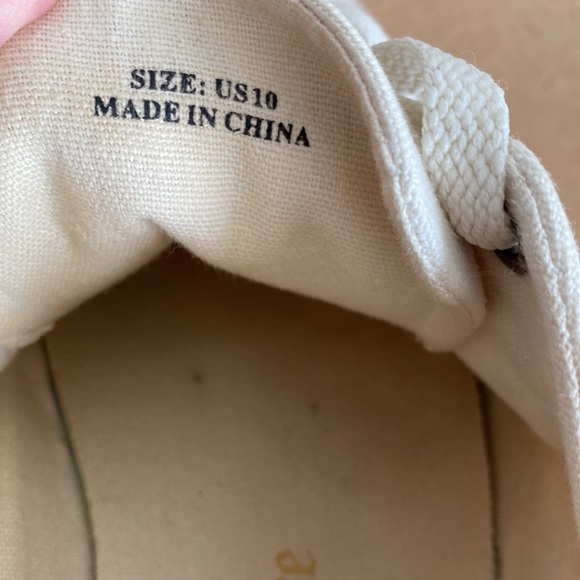 Juicy Couture Sneakers. White with Beads and Logos Size 10 - Picture 9 of 10